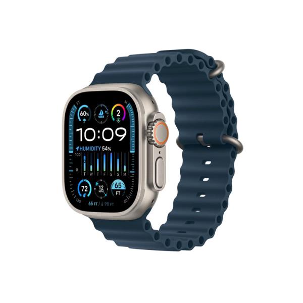 ساعت هوشمند اپل مدل Ultra 2 Titanium Case Ocean Band 49mm